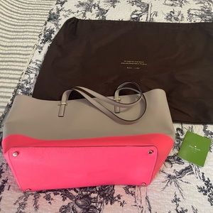 Kate spade zippered large tote